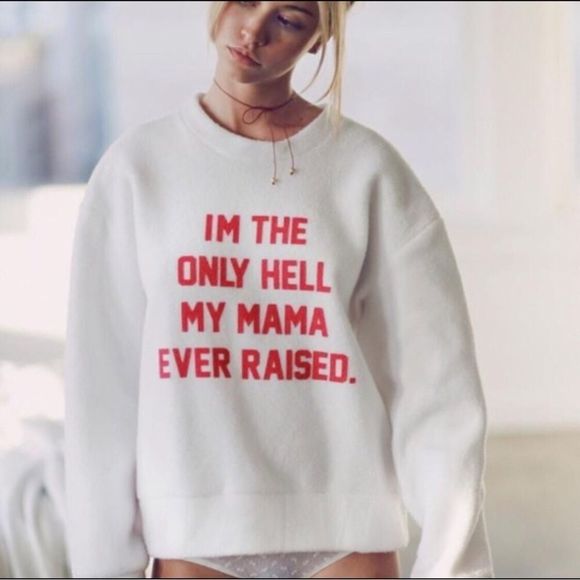 🍒 DAYDREAM NATION WHITE SWEATSHIRT SIZE L NEW🍒